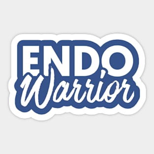 Endometriosis Warrior Sticker